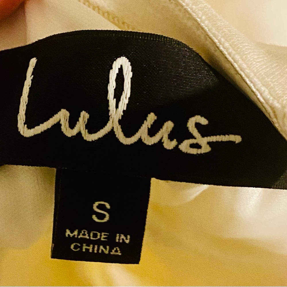 Lulu’s White Ruffled Sleeveless Dress - Picture 5 of 7